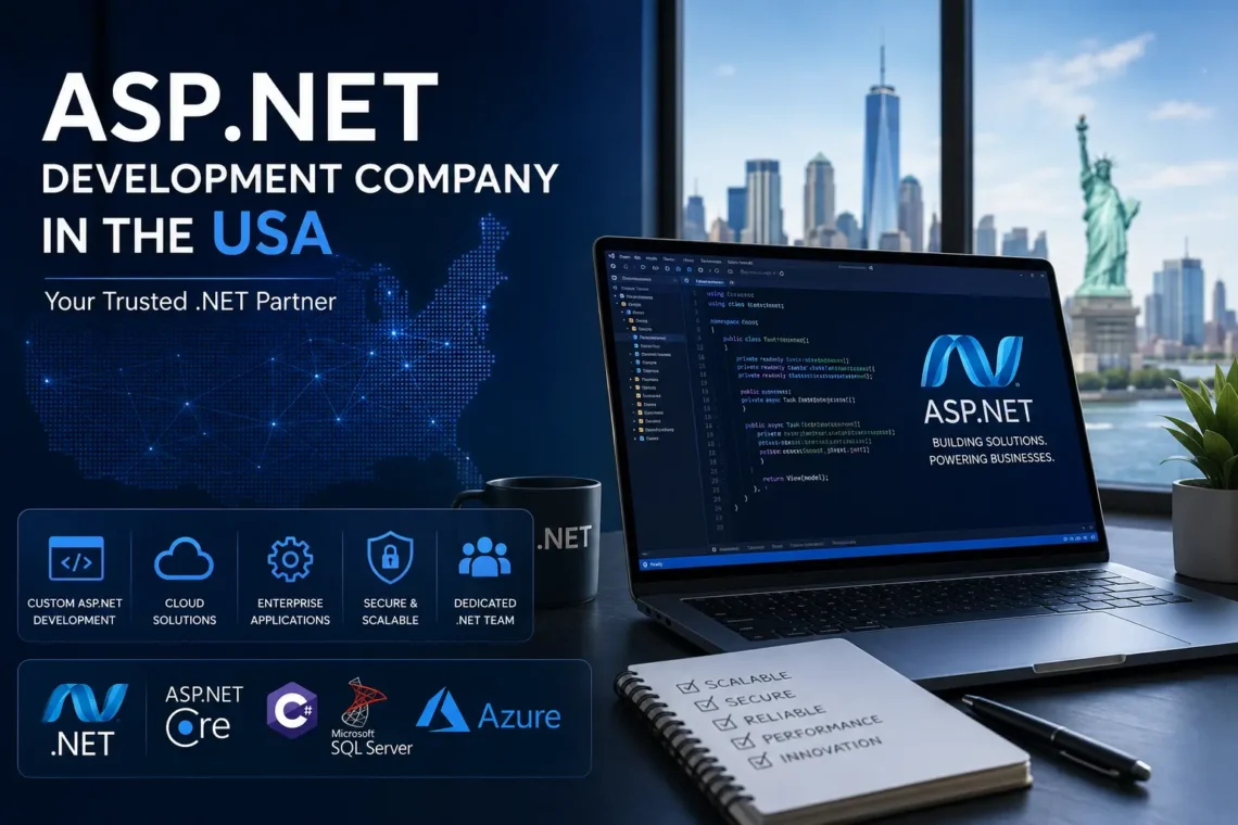 ASP.NET Development Company USA | Custom .NET Solutions